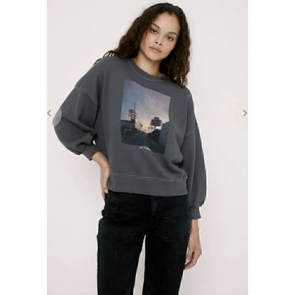 PISTOLA Women’s Grey Sweatshirt - Slowdown Size Small